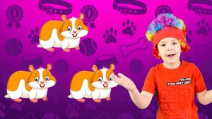 Дикие и Домашние животные Детская Песенка учим животных и счёт.mp4