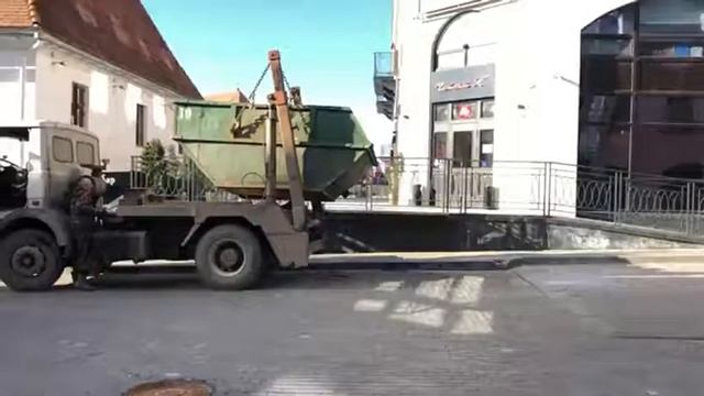 Загрузка контейнера 8м3 смотреть онлайн