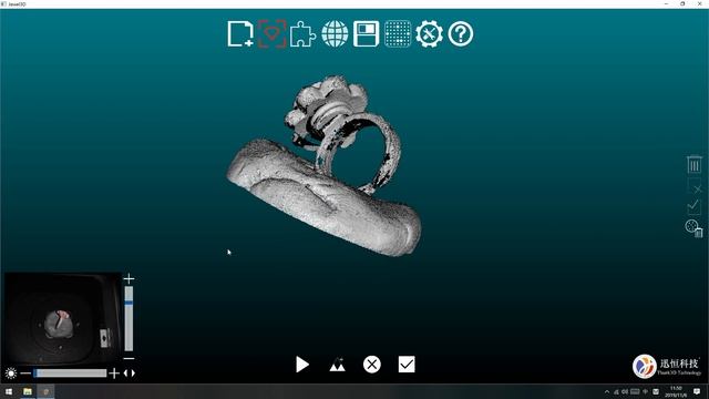 Thunk3D jewelry 3D scanner смотреть онлайн