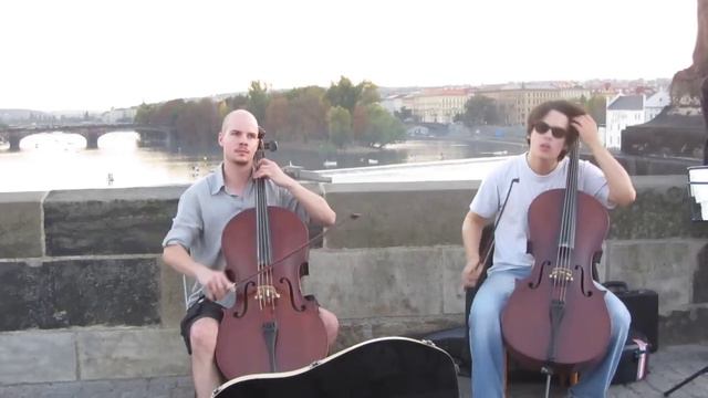 Prague Amazing Cello Metallica Performance смотреть онлайн