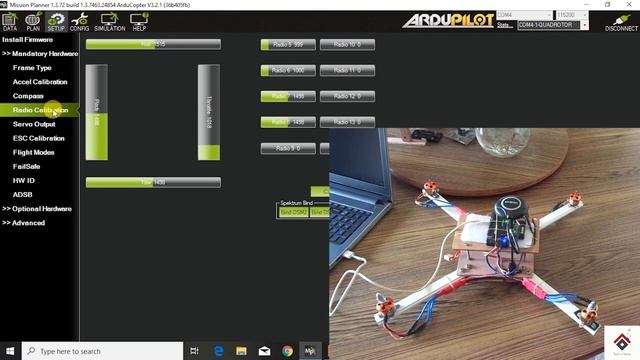 APM 2.8 flight controller setup | How to make Quadcopter with APM2.8(Part 2) | Mission planner setu смотреть онлайн