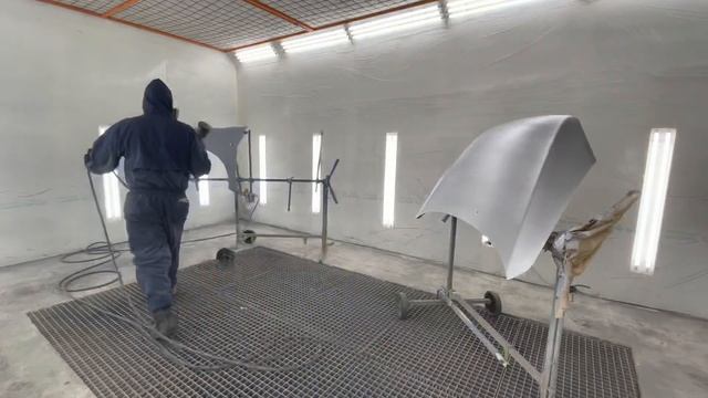 Покраска мокрый по мокрому