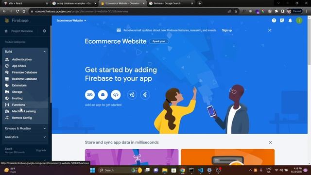 Project Ecommerce Website Adding Firebase Firestore 1 смотреть онлайн