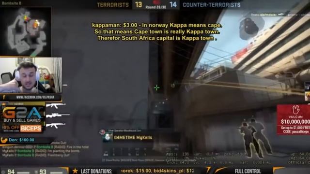 Pasha Biceps Calls Gabe Saying That Olofmeister Сheaters!