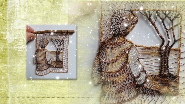 КРУЖЕВА НА ВЕТОЧКАХ (Lace knitting Herczeg Agne) (2) смотреть онлайн