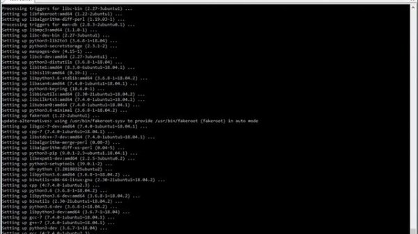 Python 3 venv (virtual environment) setup on ubuntu 18.04