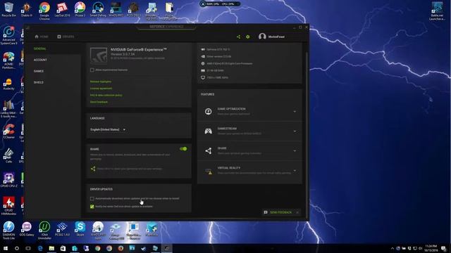 How to Get to Screen Recording Settings in 3.7.0.34 Nvida GeForce Experiance смотреть онлайн