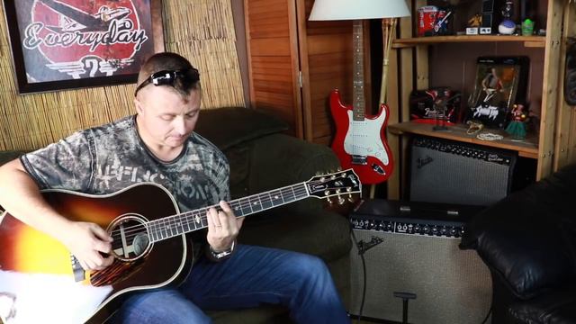 Gibson J45 Custom, обзор из секретной комнаты! смотреть онлайн