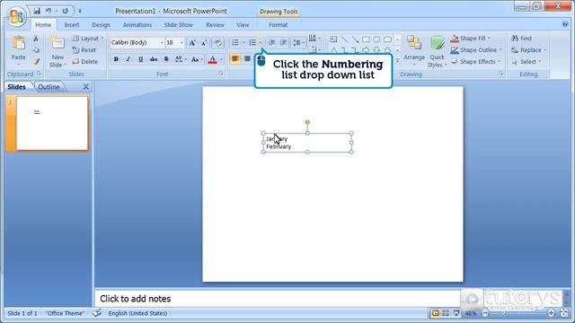 How to insert a bulleted list in PowerPoint 2007? смотреть онлайн