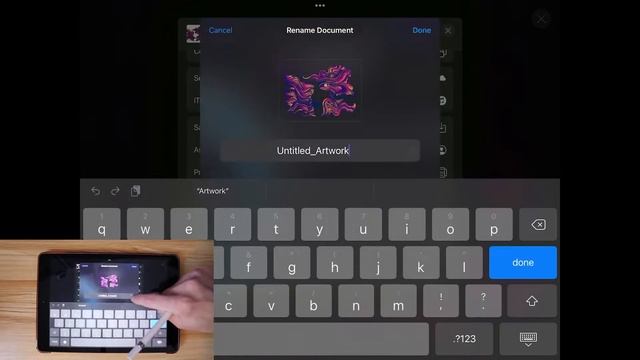 How To Save With A Transparent Background In Procreate