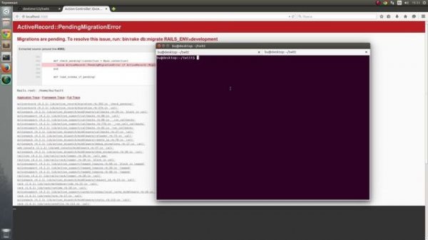 Ruby and rails: разработка сайта на Ruby on Rails. Скаффолд, экшены и миграции.