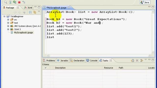 Eclipse and Java for Total Beginners - Lesson 9 смотреть онлайн
