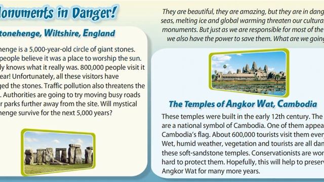 Monuments in Danger (Text) Excel 7 Module 4 смотреть онлайн