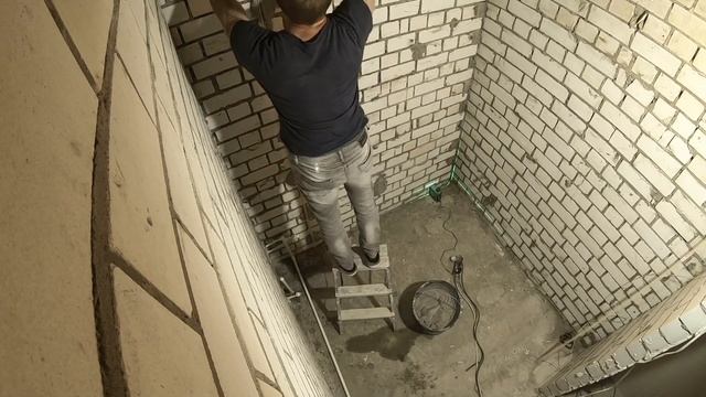 ВАННА ПОД КЛЮЧ В НОВОСТРОЙКЕ ЧАСТЬ1 #ремонтвванной # смотреть онлайн