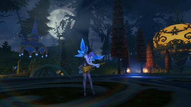 [Allods Online] Elf playing the guitar / Vanity goggles смотреть онлайн