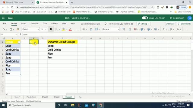 Unique Formula In Excel | Excel Unique Function | Dynamic List In Excel | Dynamic Menu In Excel смотреть онлайн