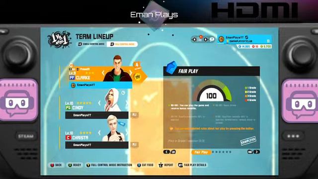 🔴LIVE - 3ON3 FREESTYLE l BLAKE GRIFFIN l STEAM DECK GAMEPLAY смотреть онлайн