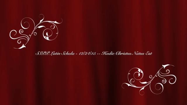 Latin Schola - Hodie Christus Nactus Est смотреть онлайн