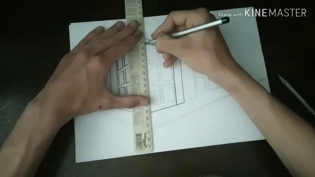 Как нарисовать красивую городскую улицу? ? Перспектива... смотреть онлайн