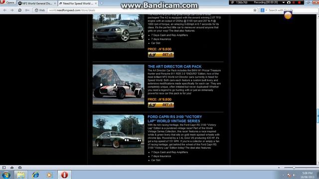 Bug - NFS WORLD Web Deal section. смотреть онлайн