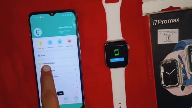 i7 Pro Max smartwatch me photo selfi wallpaper kaise lagate hai|How to set photo in i7 Pro Max|i7 смотреть онлайн