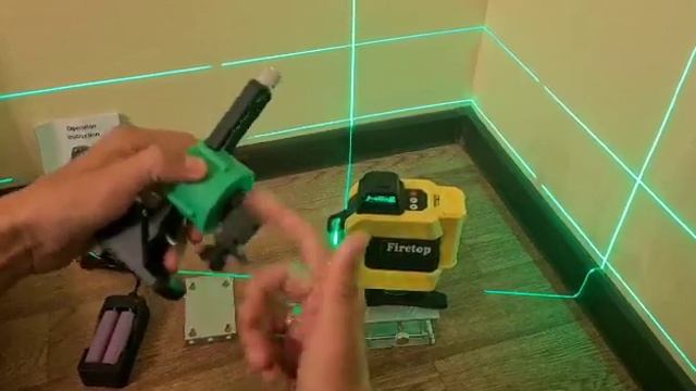 лазерный уровень 4д 16 линий FIRETOP FLU4D16L смотреть онлайн