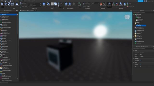 *EASY* How to add the blur effect in roblox studio [IN 40 SECONDS] смотреть онлайн