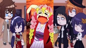 React BSD to Atsushi as Mitsuri / реакция бсд на Ацуши как Мицури / БСД/КРД/BSD/KRD / Angl /????