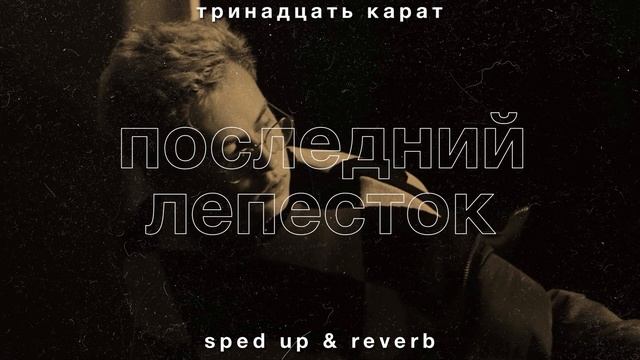 тринадцать карат — последний лепесток (sped up & reverb) смотреть онлайн