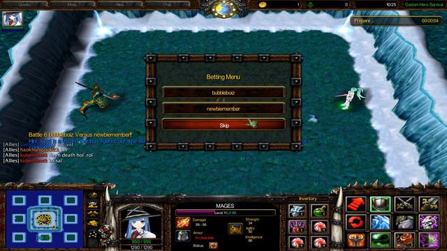 Warcraft 3 - MobaZ Custom Hero Survival 1.56F Gameplay #14