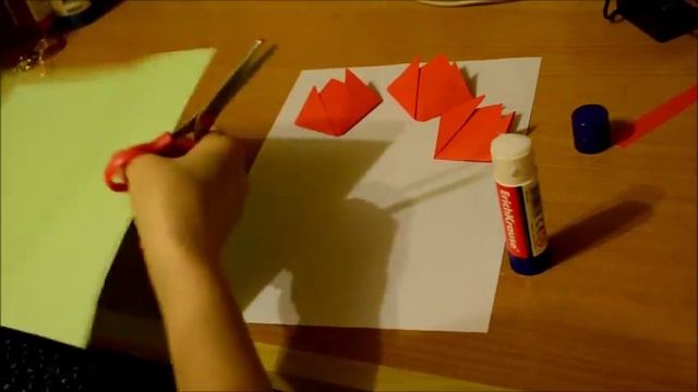 Тюльпаны.Оригами для детей 5-7 лет смотреть онлайн