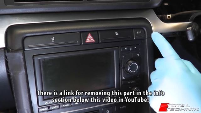 How to Remove Centre Console Top Trim - Audi A4 S4 RS4 - B6 B7 - 2001-2008 - TOTAL TECHNIK смотреть онлайн