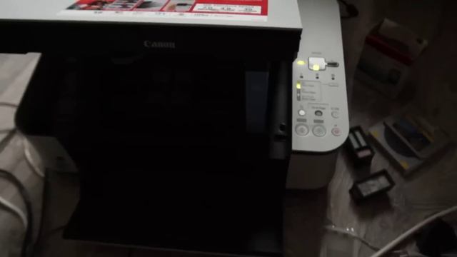 как запустить сканер на принтере Canon Pixma MP250 с неисправными картриджами смотреть онлайн