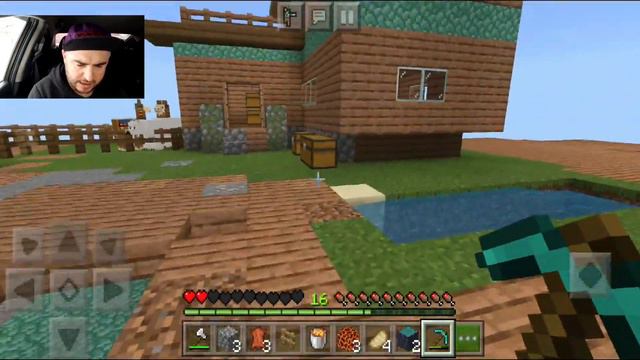 Майнкрафт Скайблок! МУЖИК и ЛЮСЯ ( #16 ) ОДИН БЛОК MINECRAFT ВЫЖИВАНИЕ смотреть онлайн