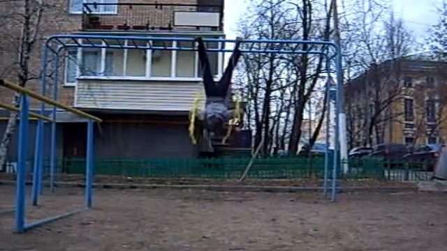 Отжимания на кольцах вниз головой смотреть онлайн