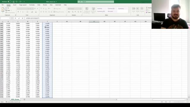 Stutzer performance index: probability of underperformance (Excel) смотреть онлайн