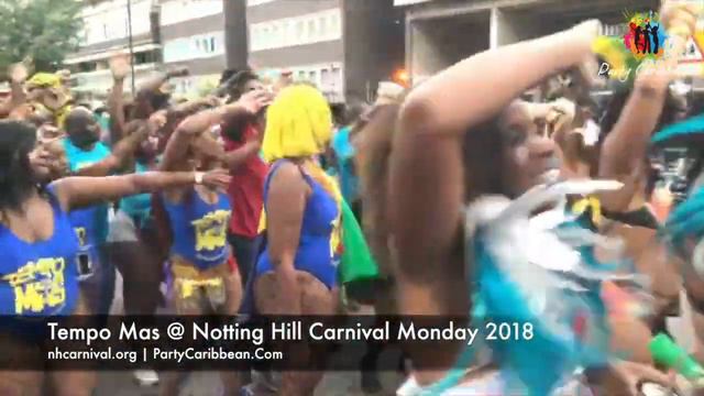 Tempo Mas @ Notting Hill Carnival Monday 2018 смотреть онлайн