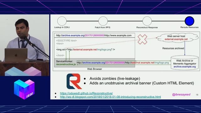 Lab Day 2018 // InterPlanetary Wayback: The Next Step Towards Decentralized Archiving - Sawood Alam смотреть онлайн