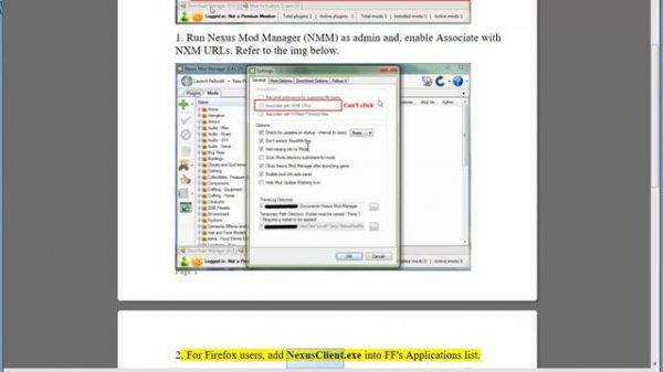 Fix Nexus Mod Manager not Downloading