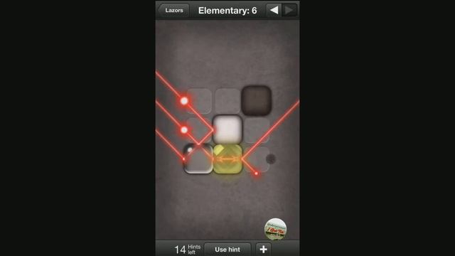 Lazors Game play and Solutions Level Elementary смотреть онлайн
