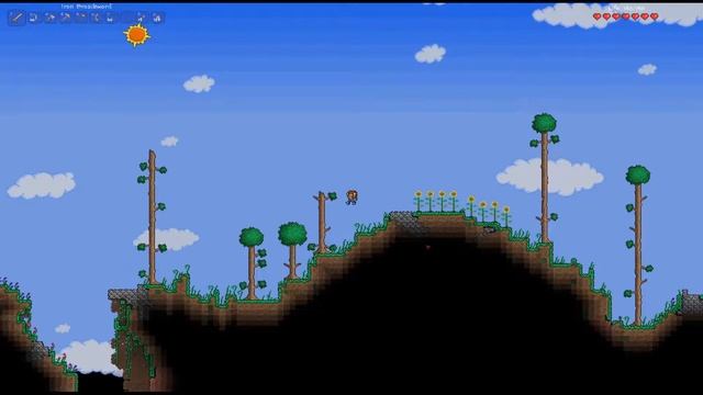 #1 - Старт игры, Глаз Ктулху - Terraria 1.0.6.1 в 2020 смотреть онлайн