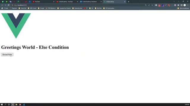 Vue JS 3 Tutorial in Bangla - If Else Conditions or Conditional Rendering #13 смотреть онлайн