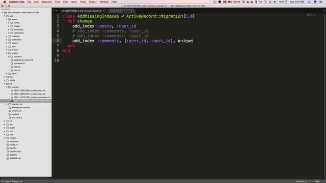 Episode #053 - Database Index Optimization and Migration Maintenance смотреть онлайн