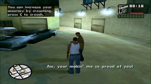 Grand Theft Auto San Andreas Walkthrough Mission#6 - Nines and AK's (HD) смотреть онлайн
