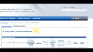 Размещение закупок по 223-ФЗ в ЕИС Часть 1