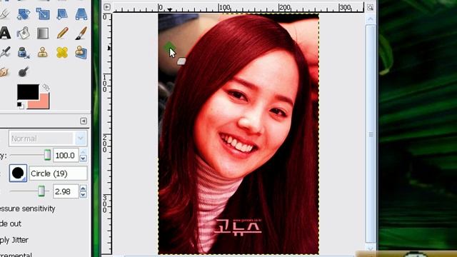 GIMP: Change a Person's Hair Color смотреть онлайн