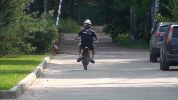 Тестдрайв zongshen 190. zs190. Kayo 190cc. Honda Cub 190