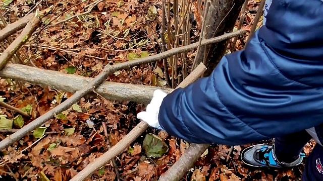 Шалаш на болотистой местности своими руками смотреть онлайн