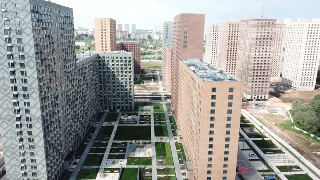 ЖК "Мякинино парк". Облет 18.08.2021 г. смотреть онлайн