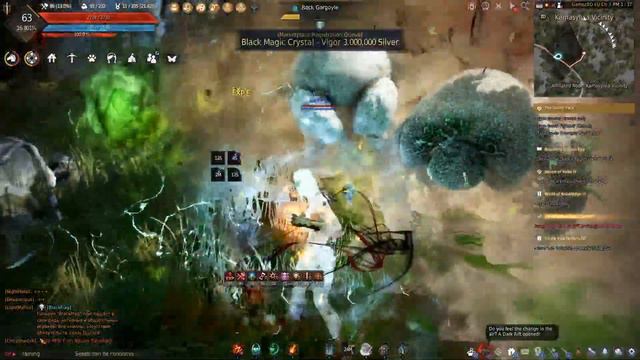 Rock Gargoyles lvl 58 Black Desert Online Grinding Rotation 2019 XBOX PS4 PC смотреть онлайн